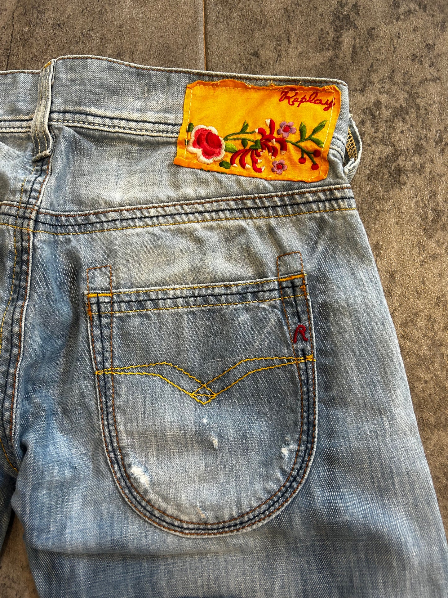 REPLAY low rised jeans