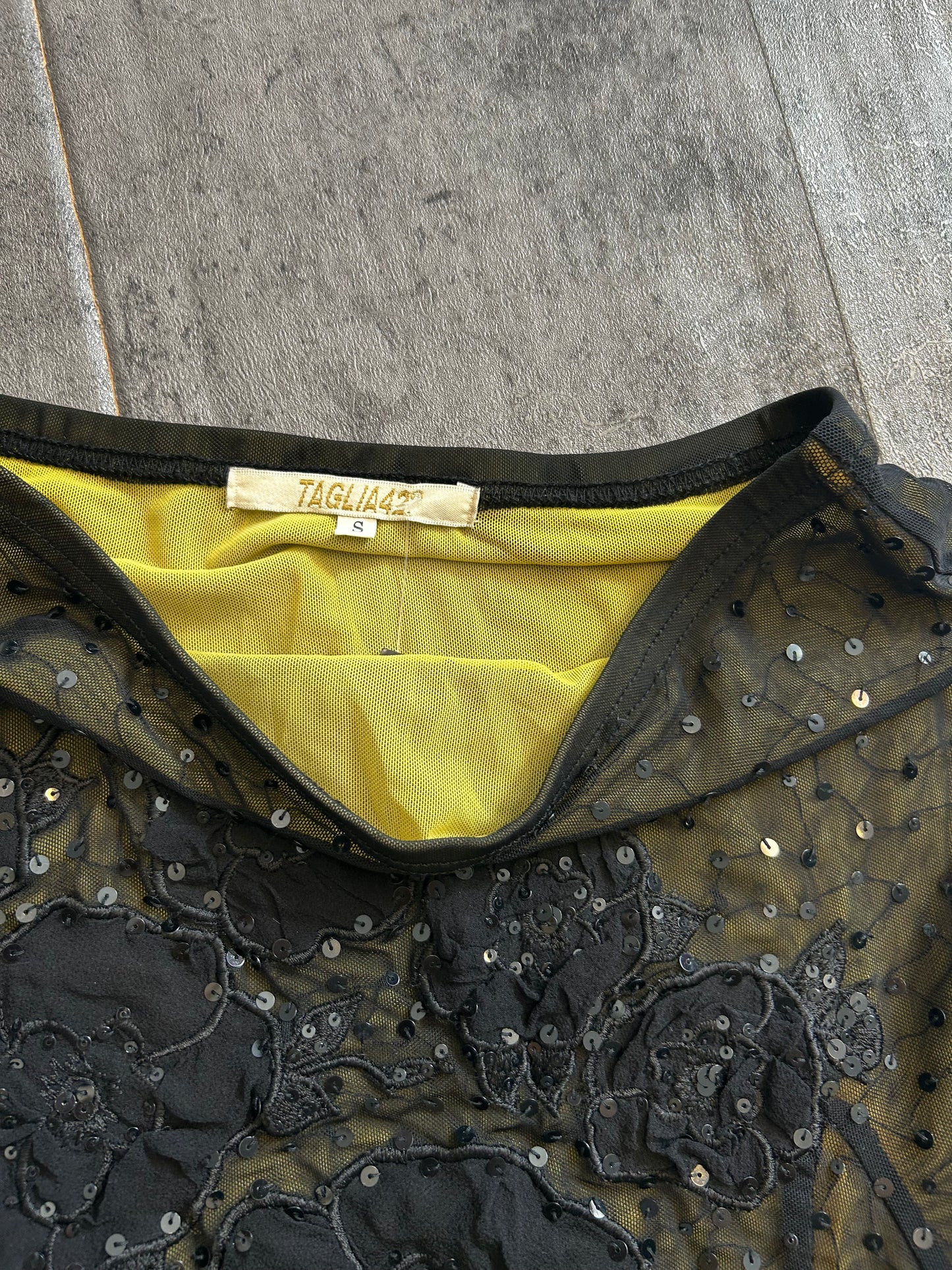 Vintage sequin skirt