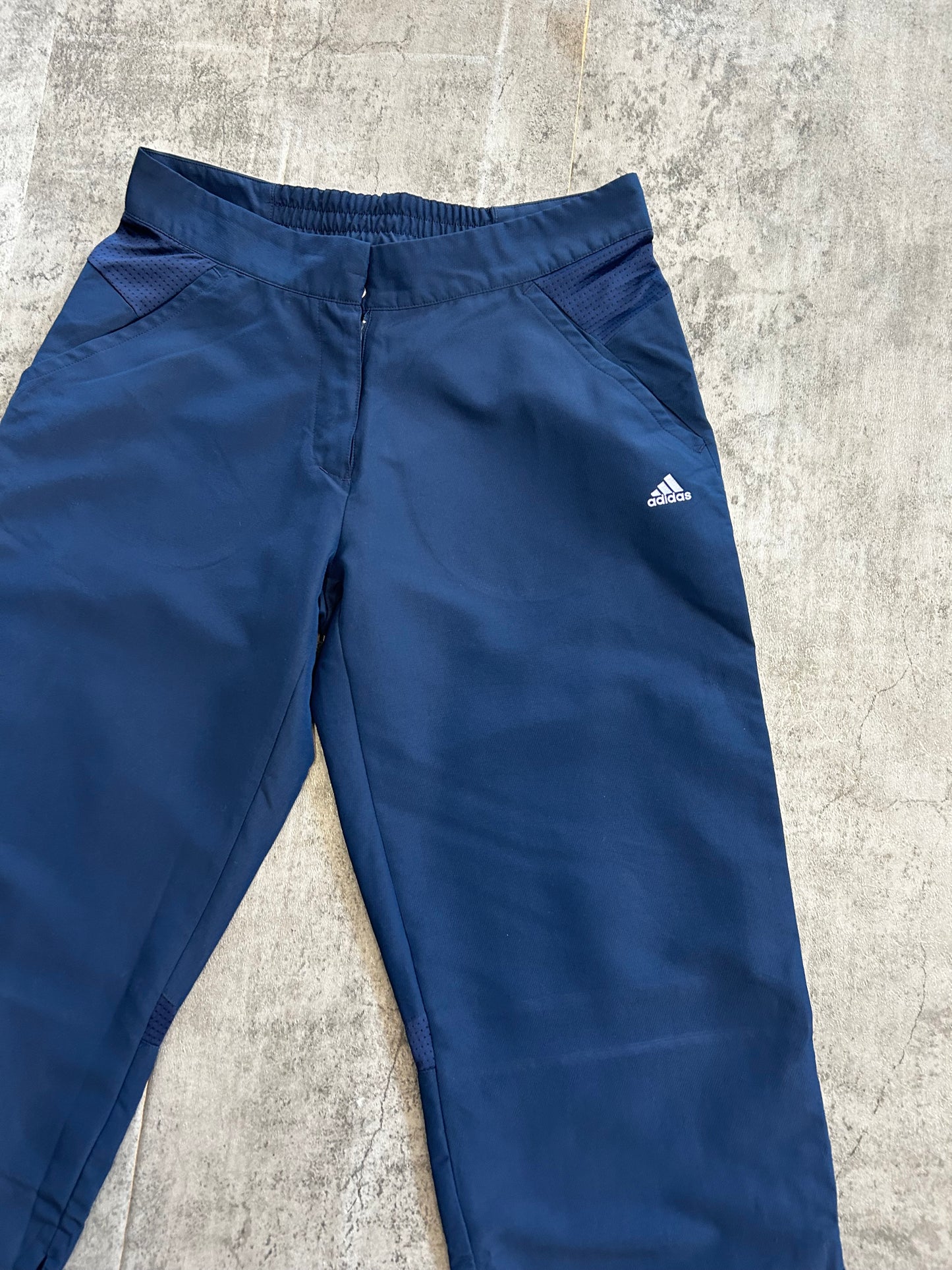 Adidas dark blue capri pants