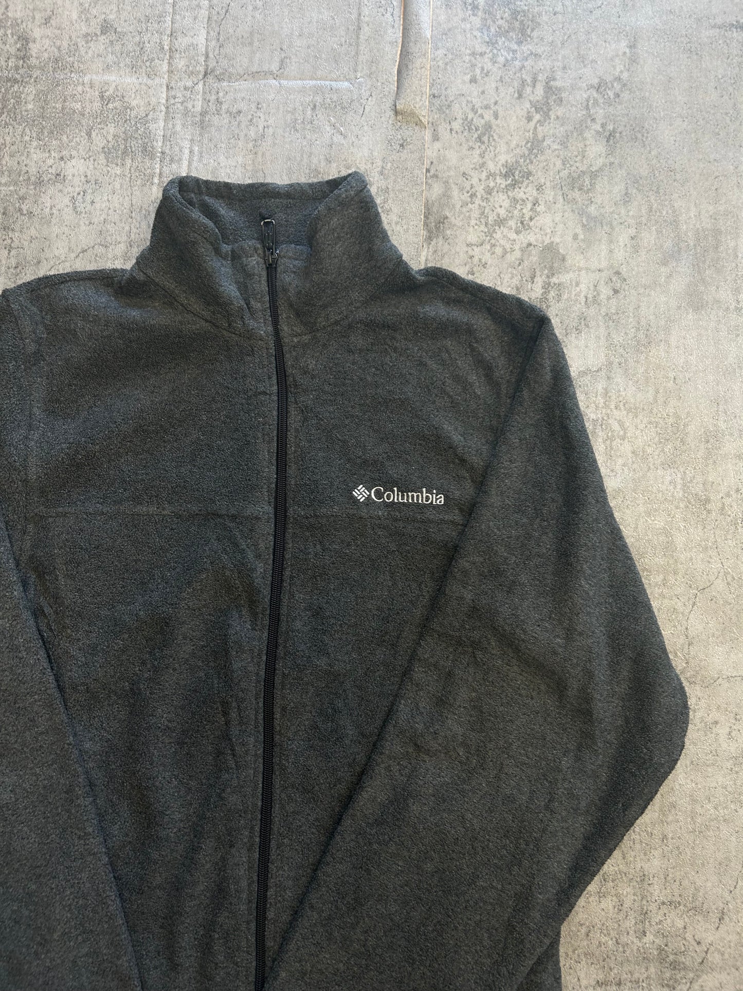 Columbia grey fleece jacket
