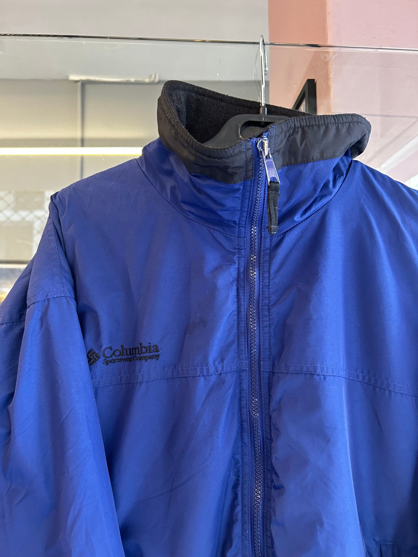 Columbia purple bomber jacket