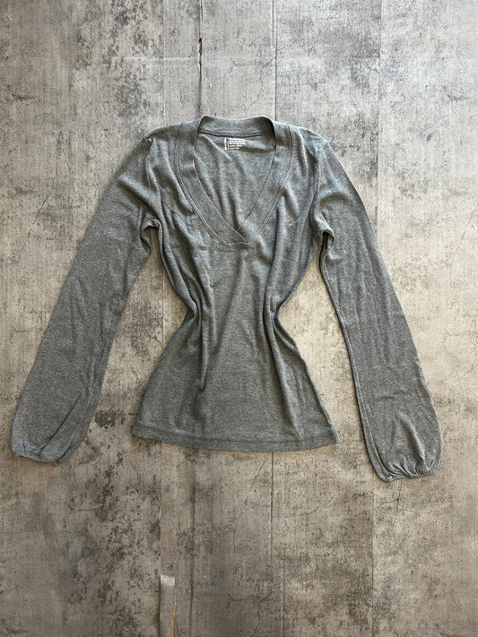 Benetton grey top