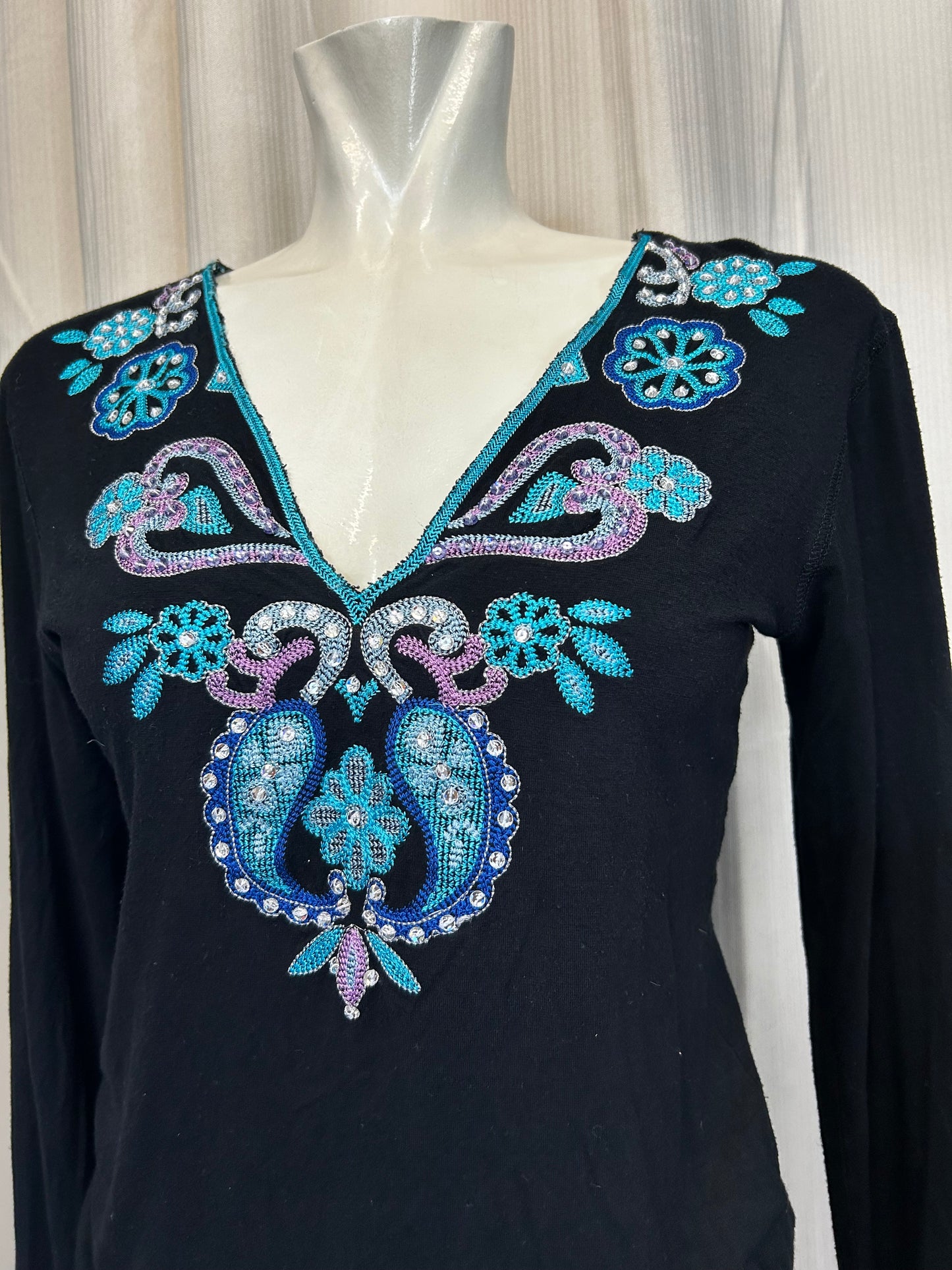 Vintage sequin top