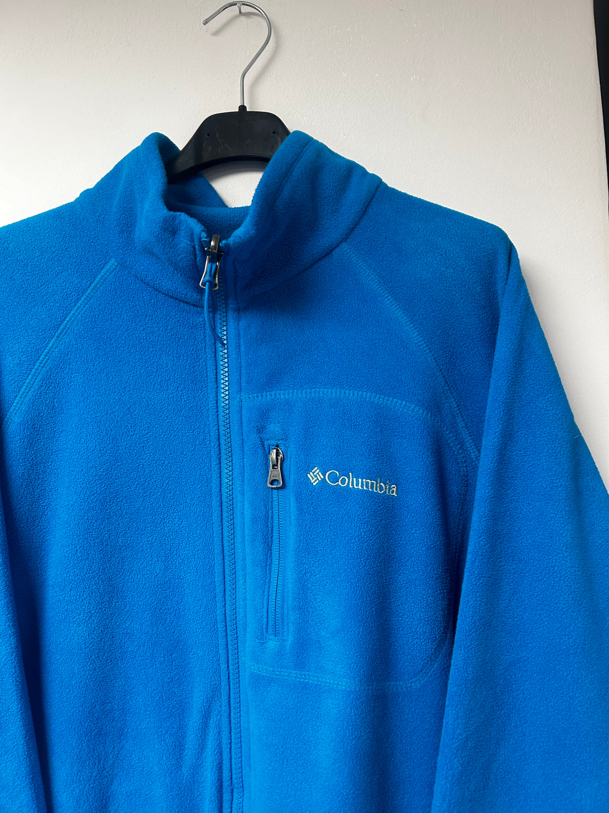 Columbia blue fleece jacket