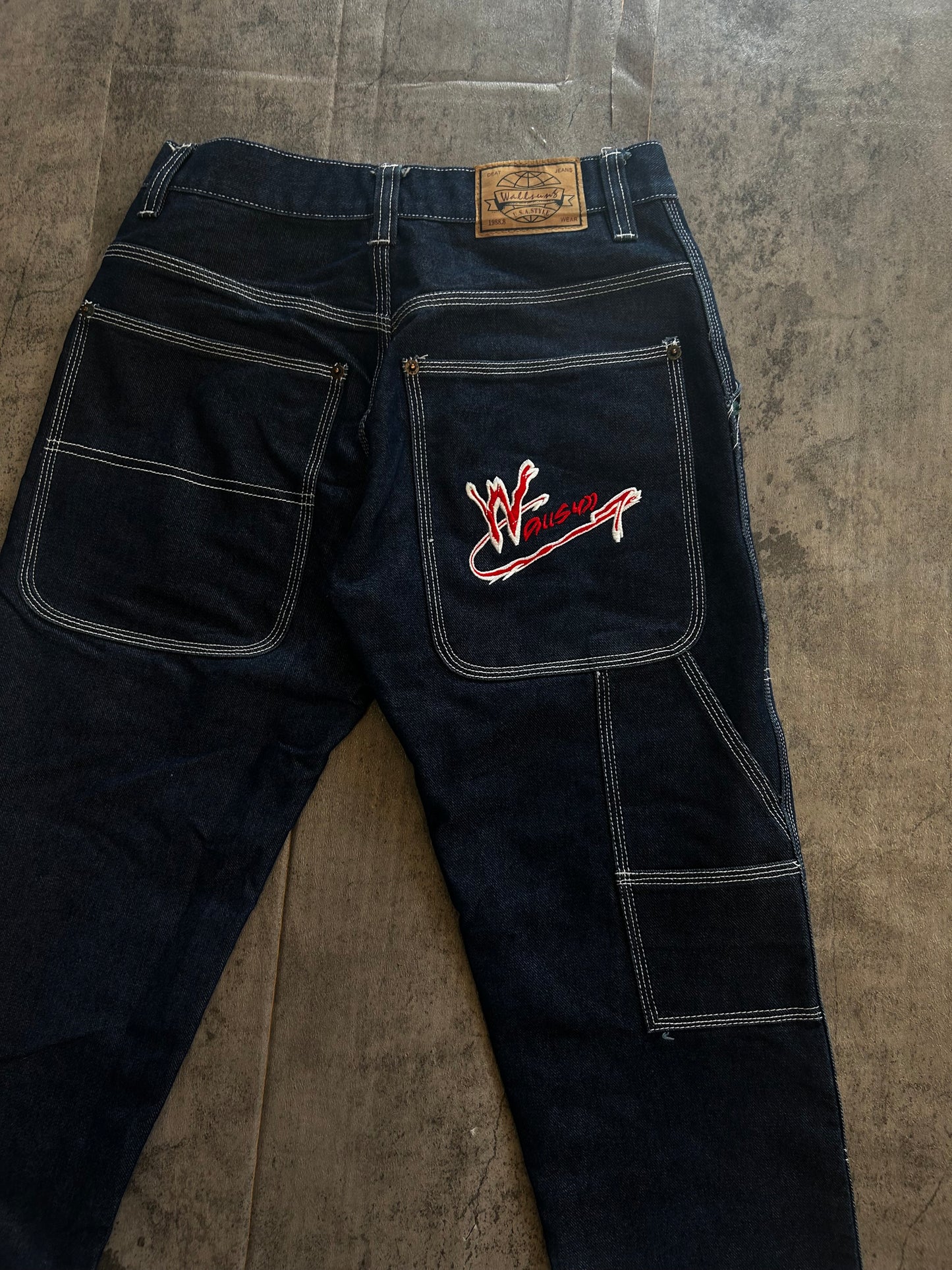 Vintage denim pants