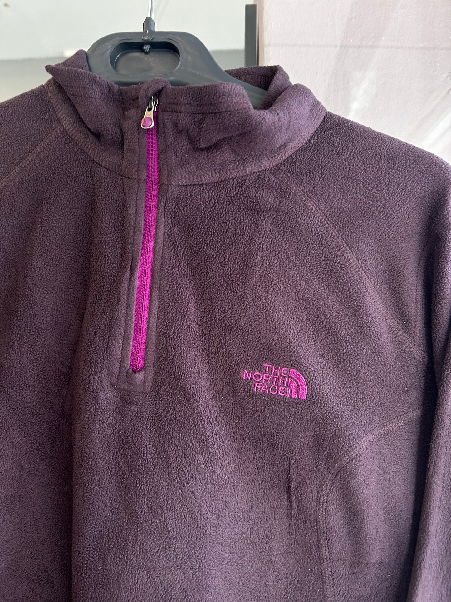 The north face half zip fleece