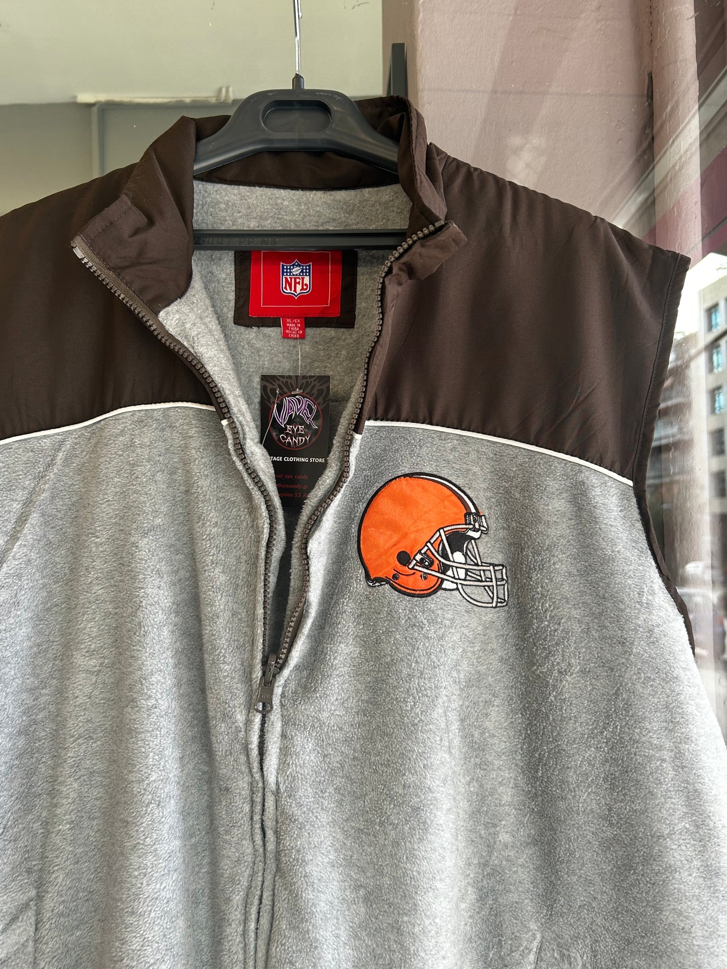 NFL vest fleece