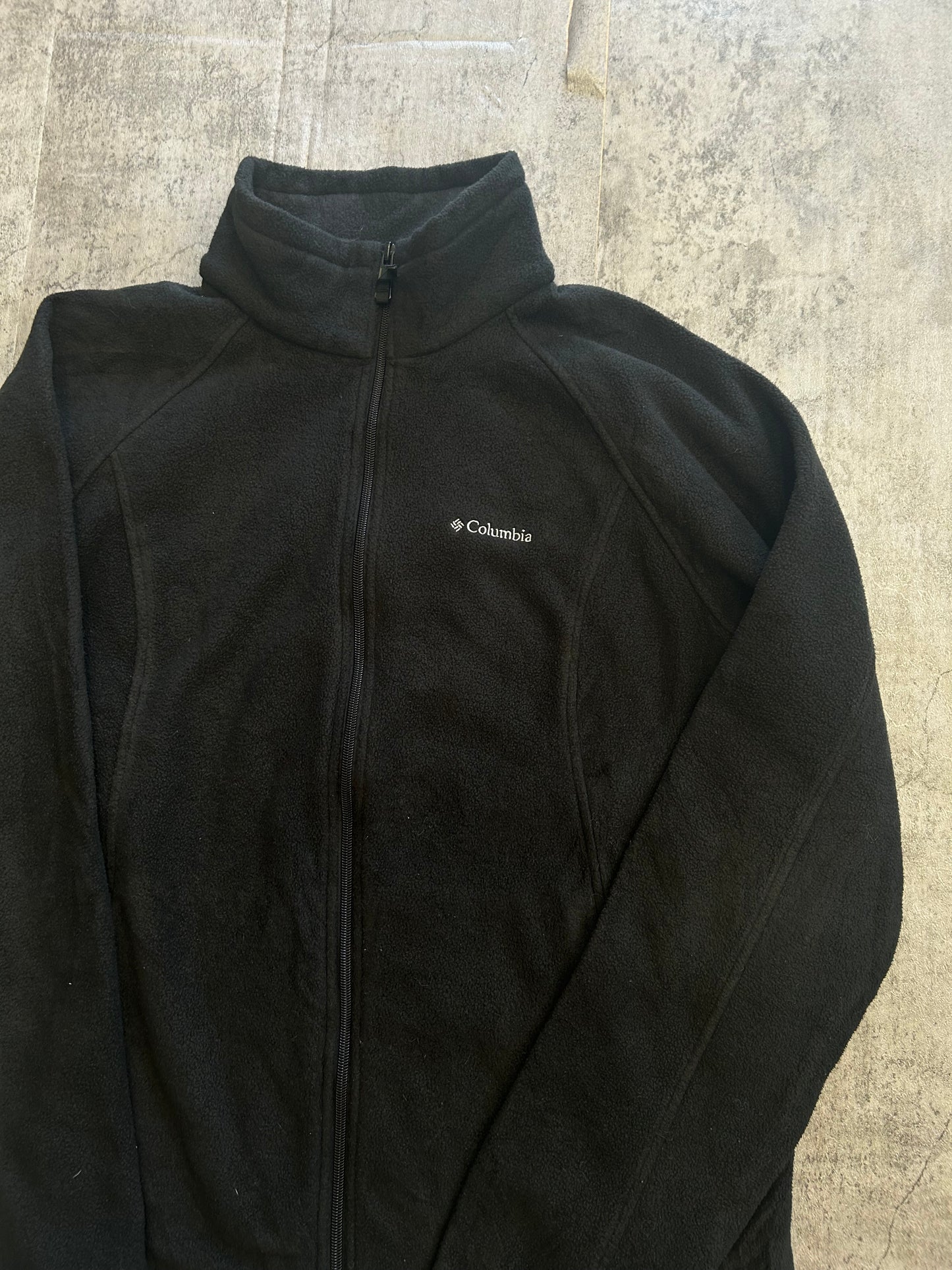 Columbia black fleece jacket