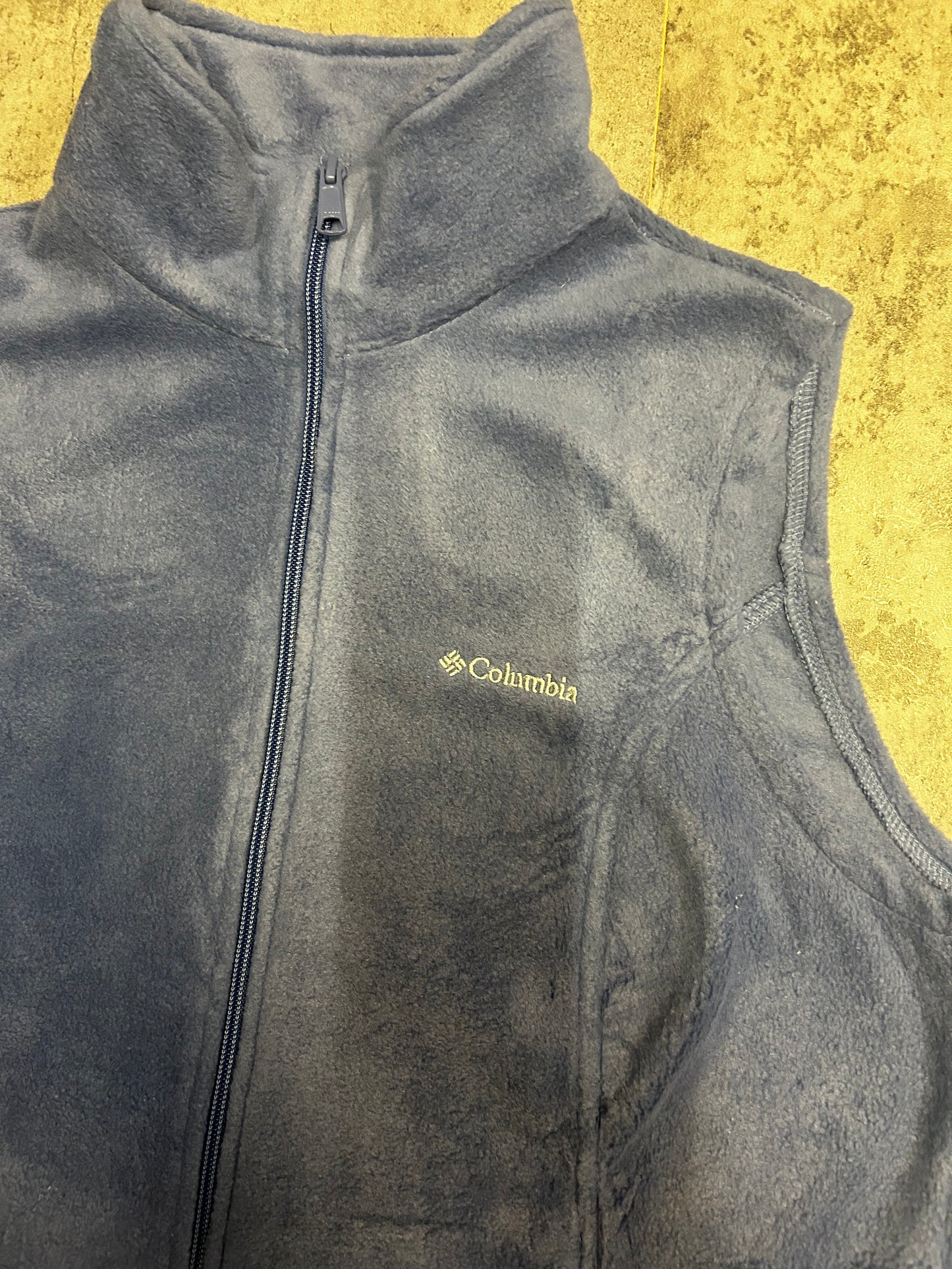 Columbia purple fleece vest