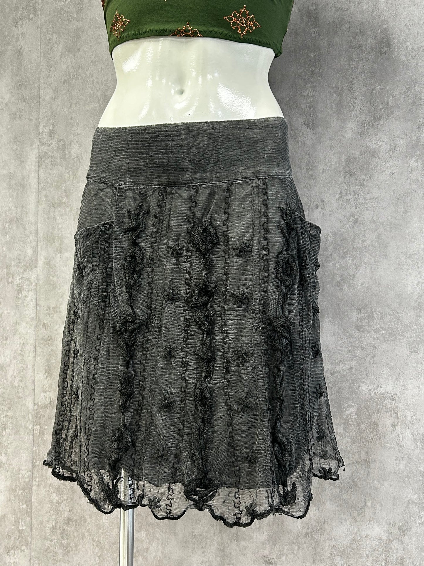 Vintage lace skirt