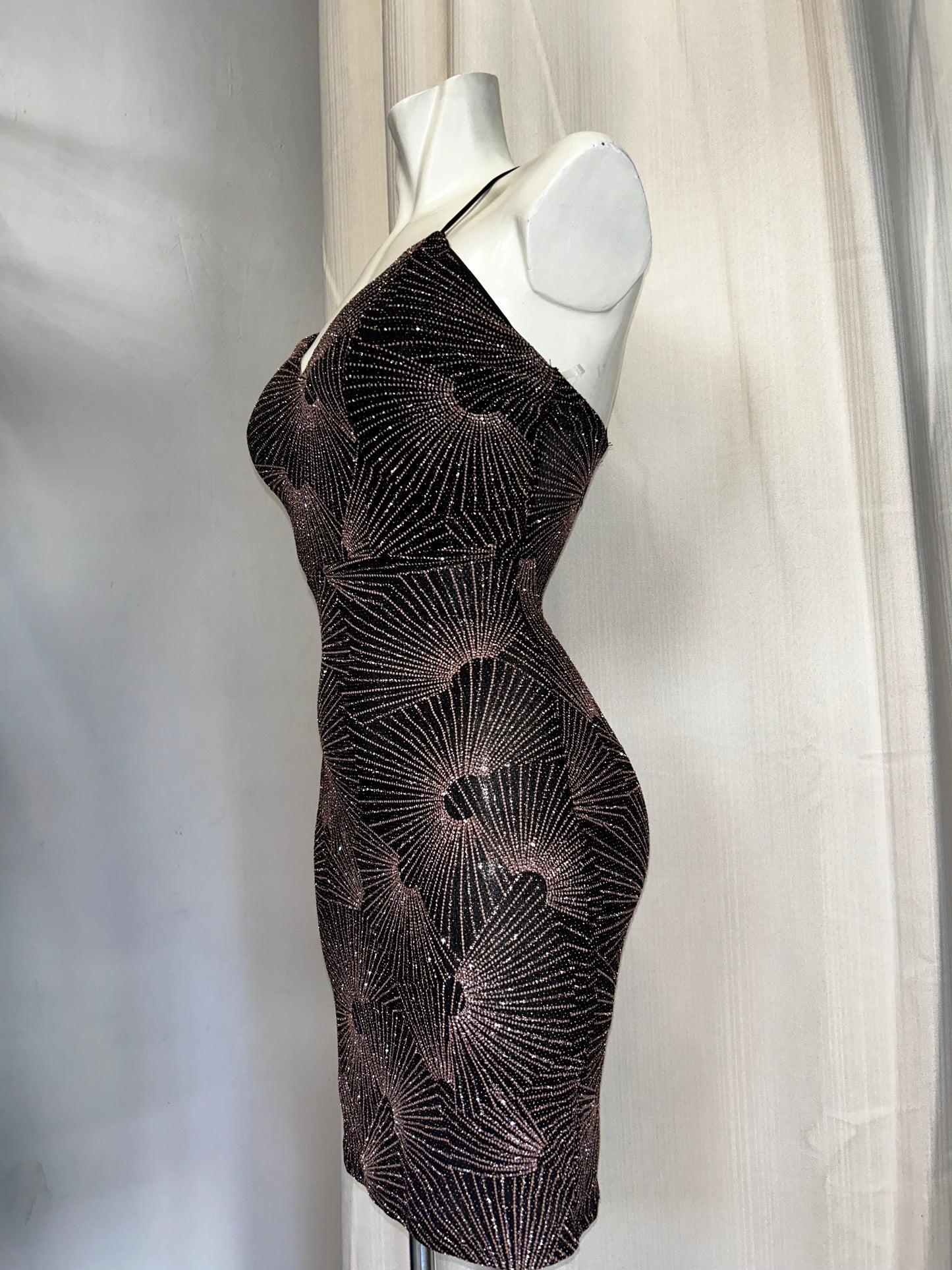 Olive tree sparkly dress