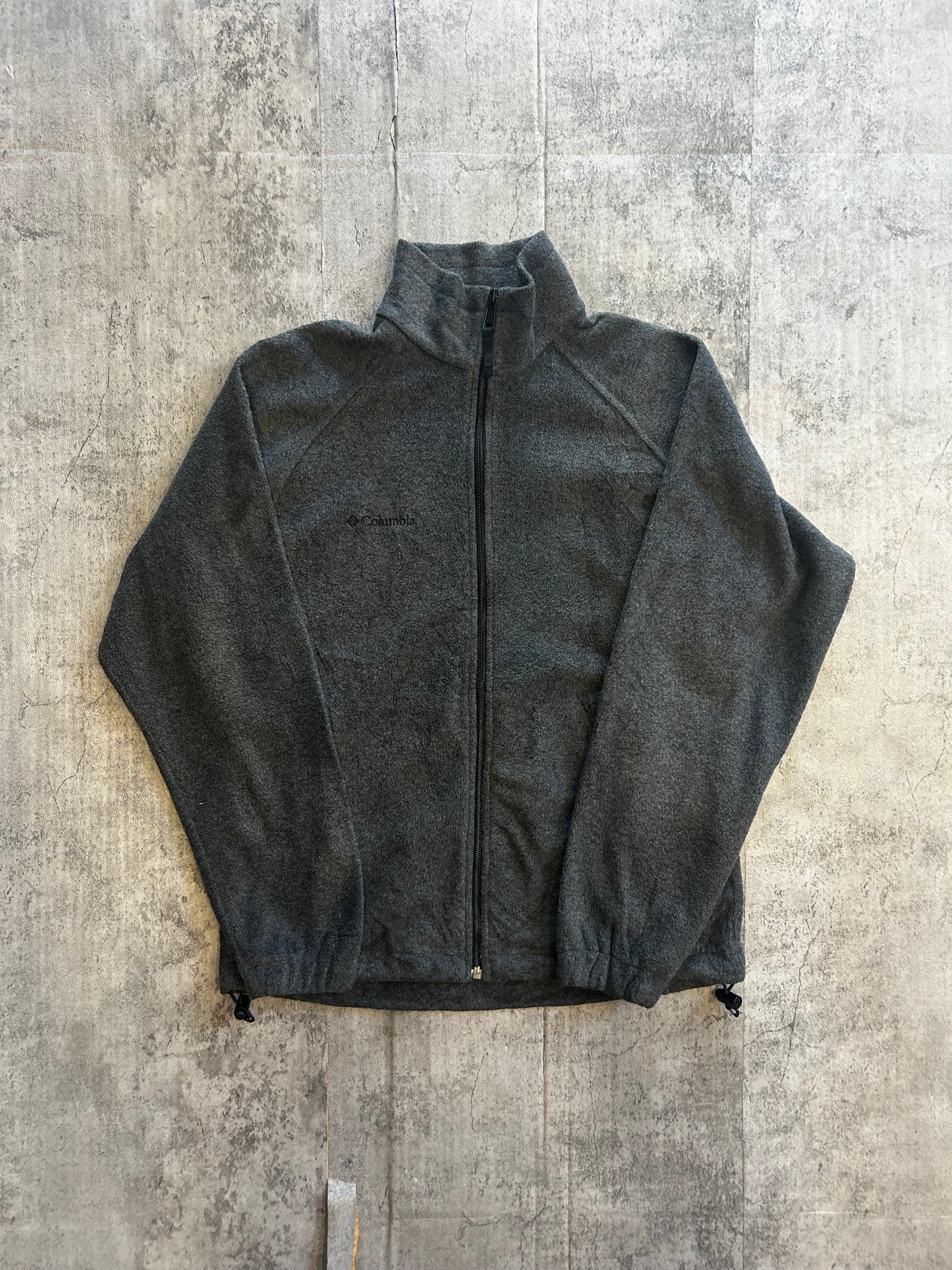 Columbia grey fleece jacket