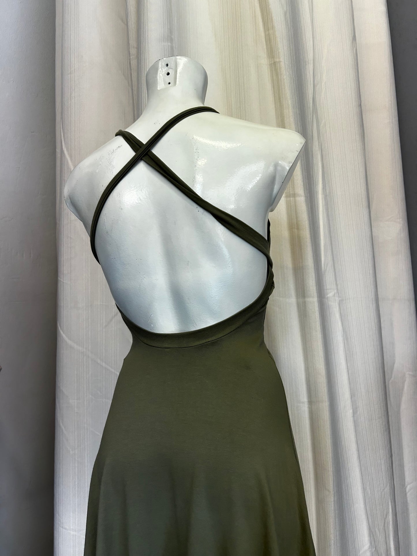 Benissimo halter dress