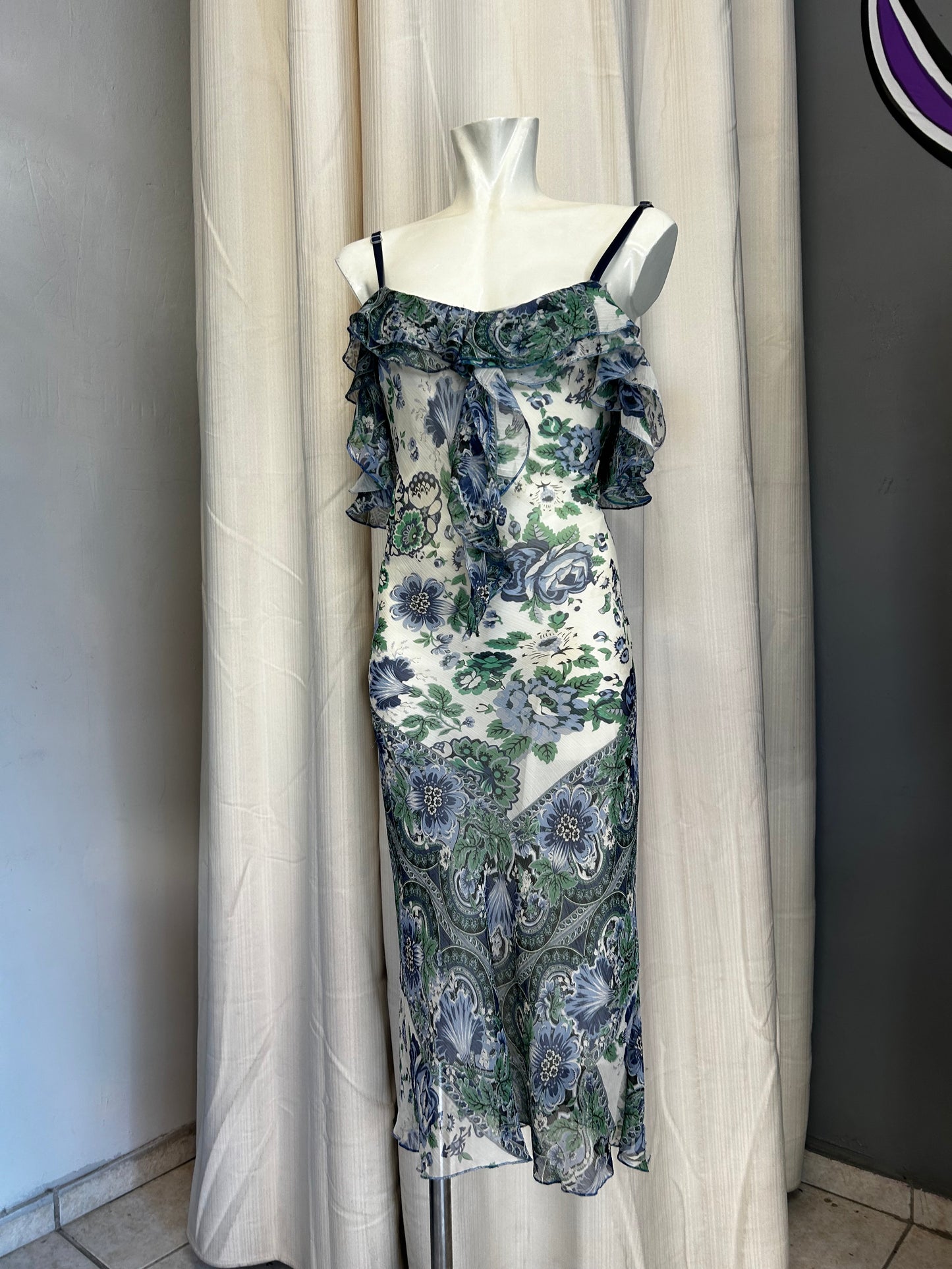 Dorabella vintage mesh dress