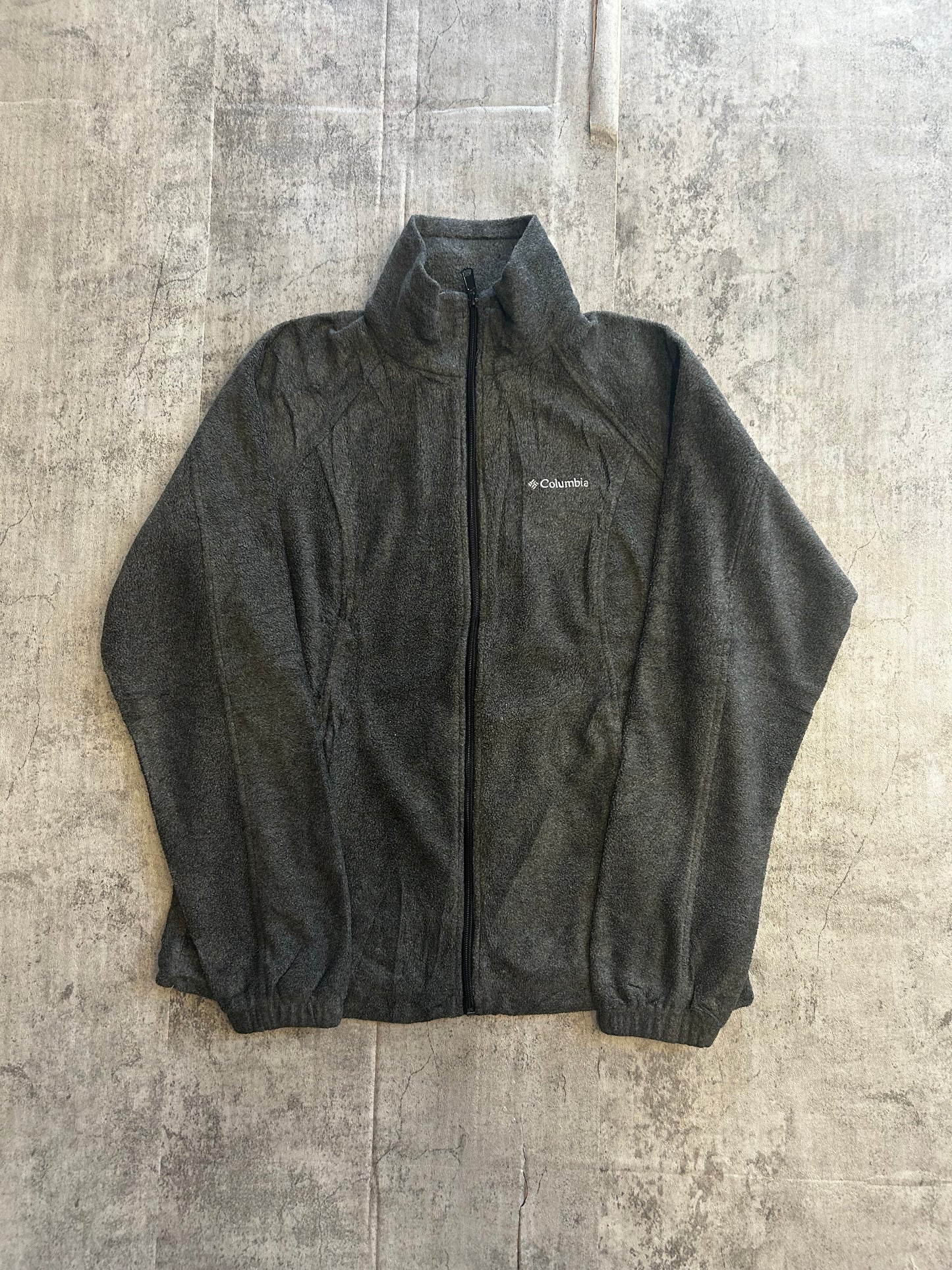 Columbia grey fleece jacket