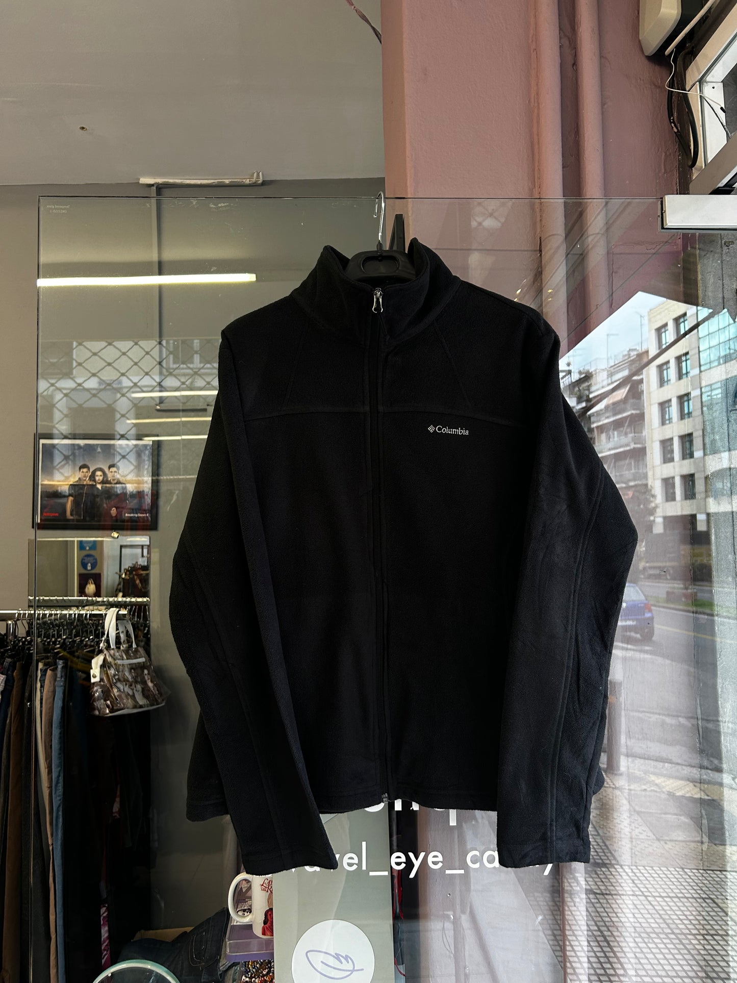 Columbia black fleece jacket