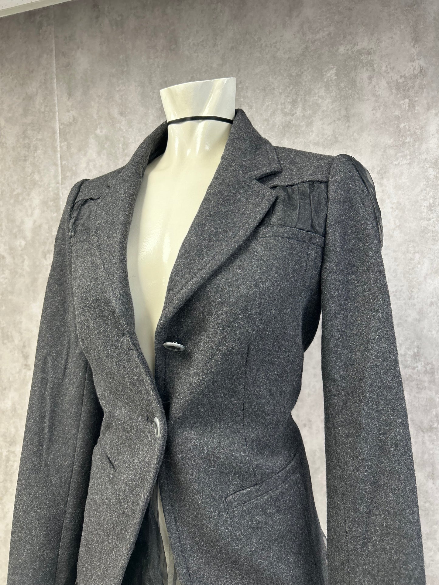 STEFANEL alt wool blazer