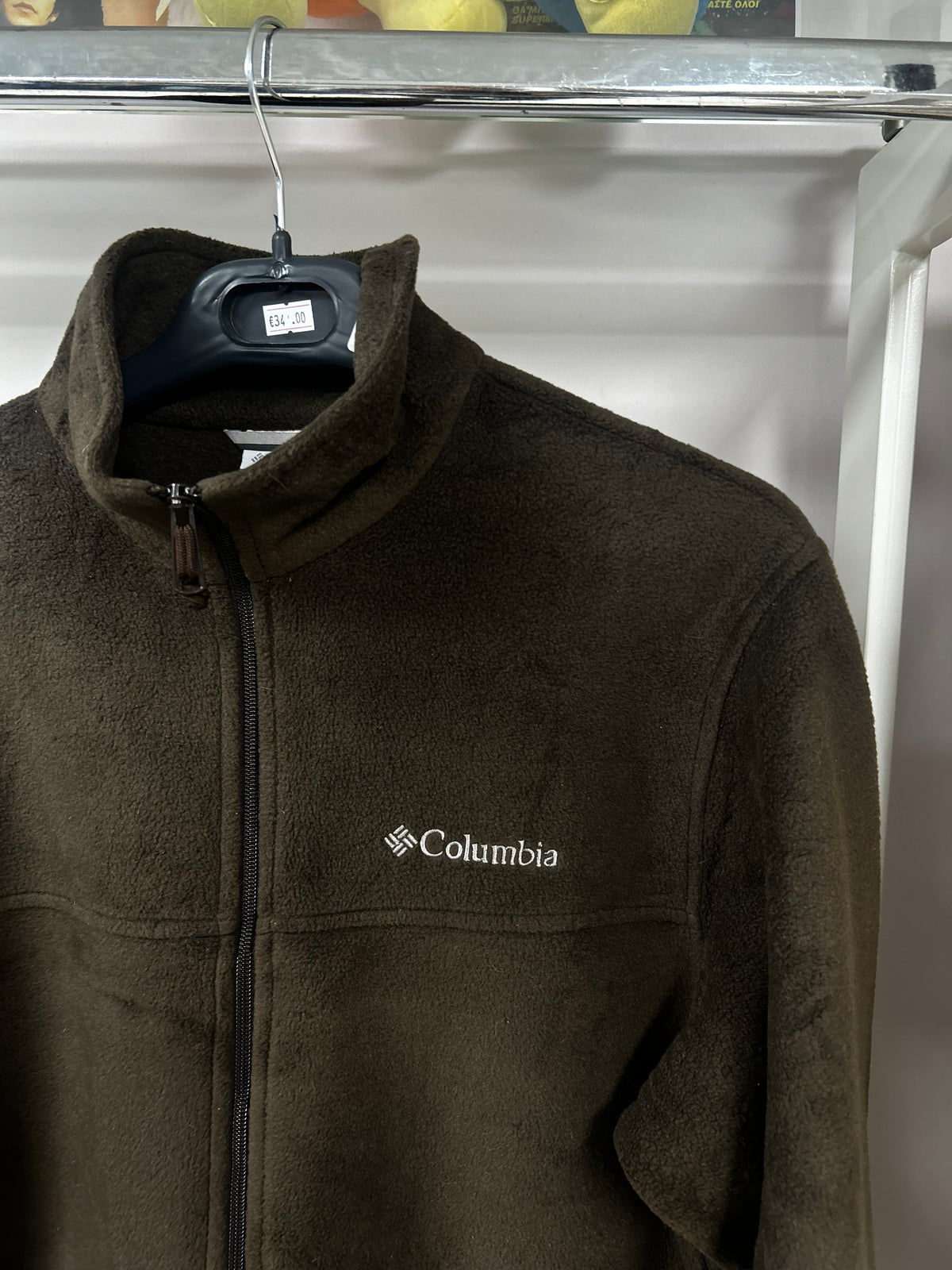Columbia brown fleece