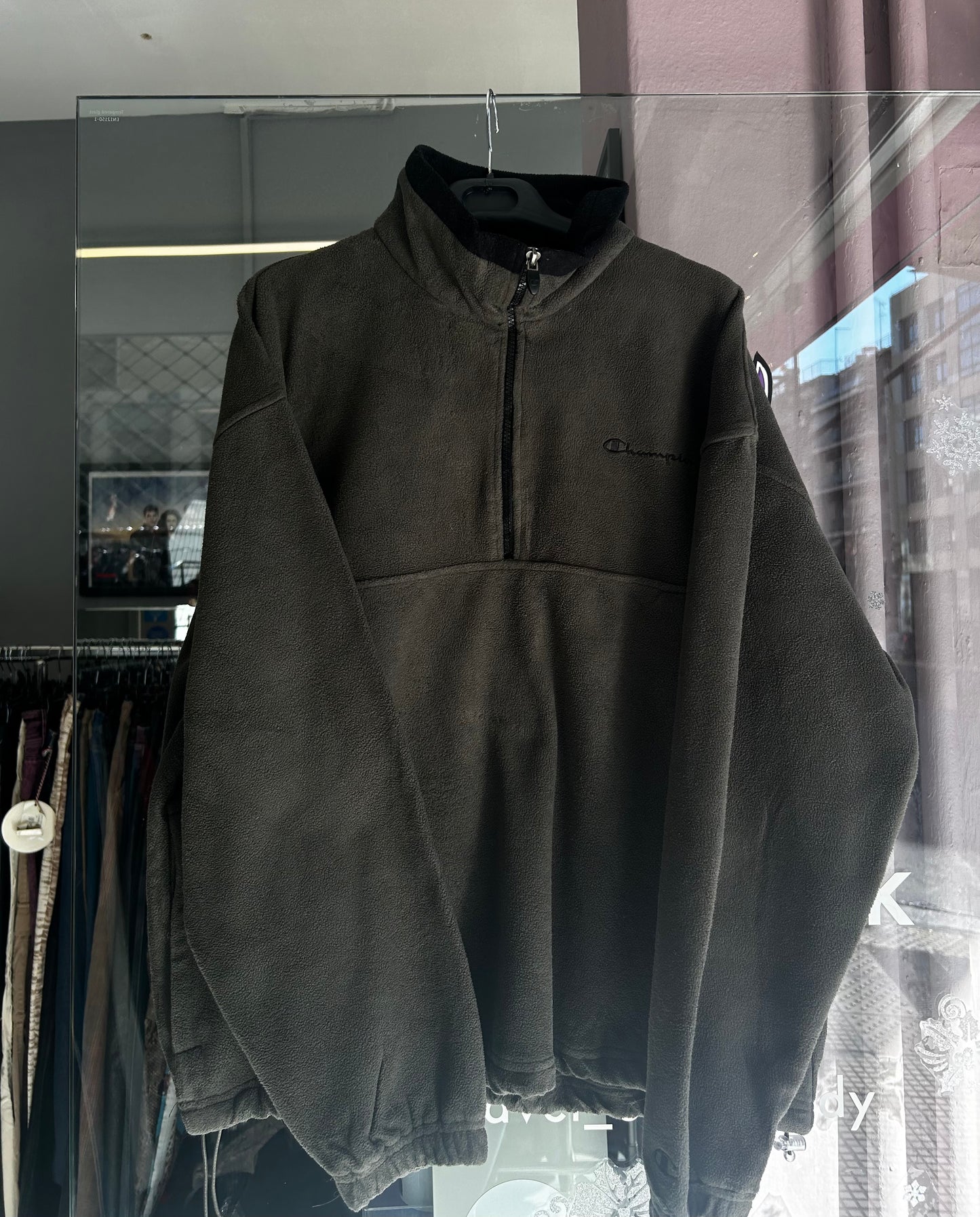 Champion thick half zip fleece