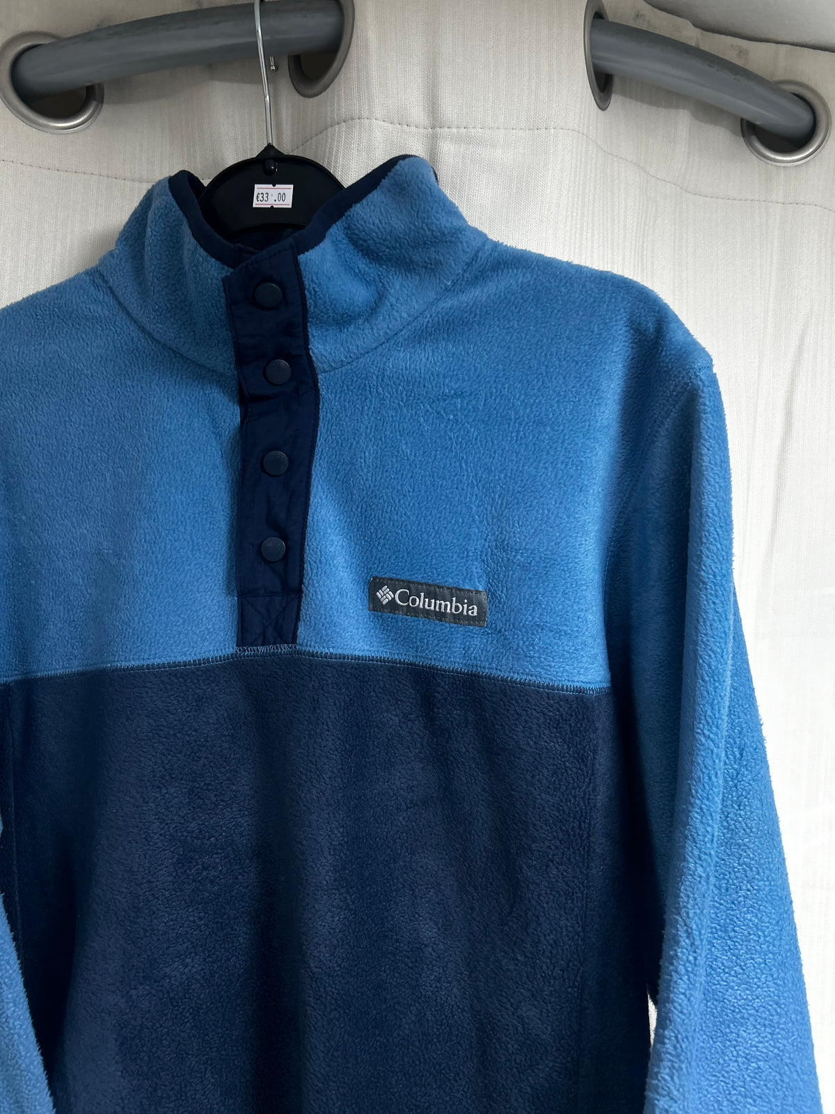 Columbia half button fleece