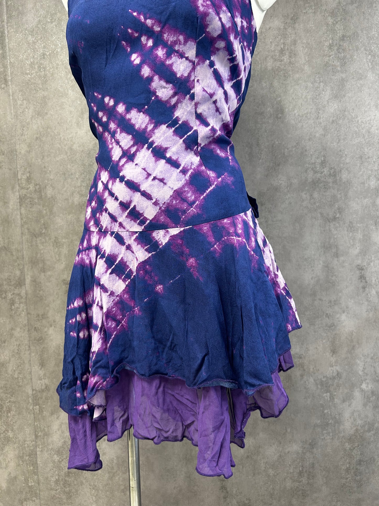 Vintage mini mesh dress