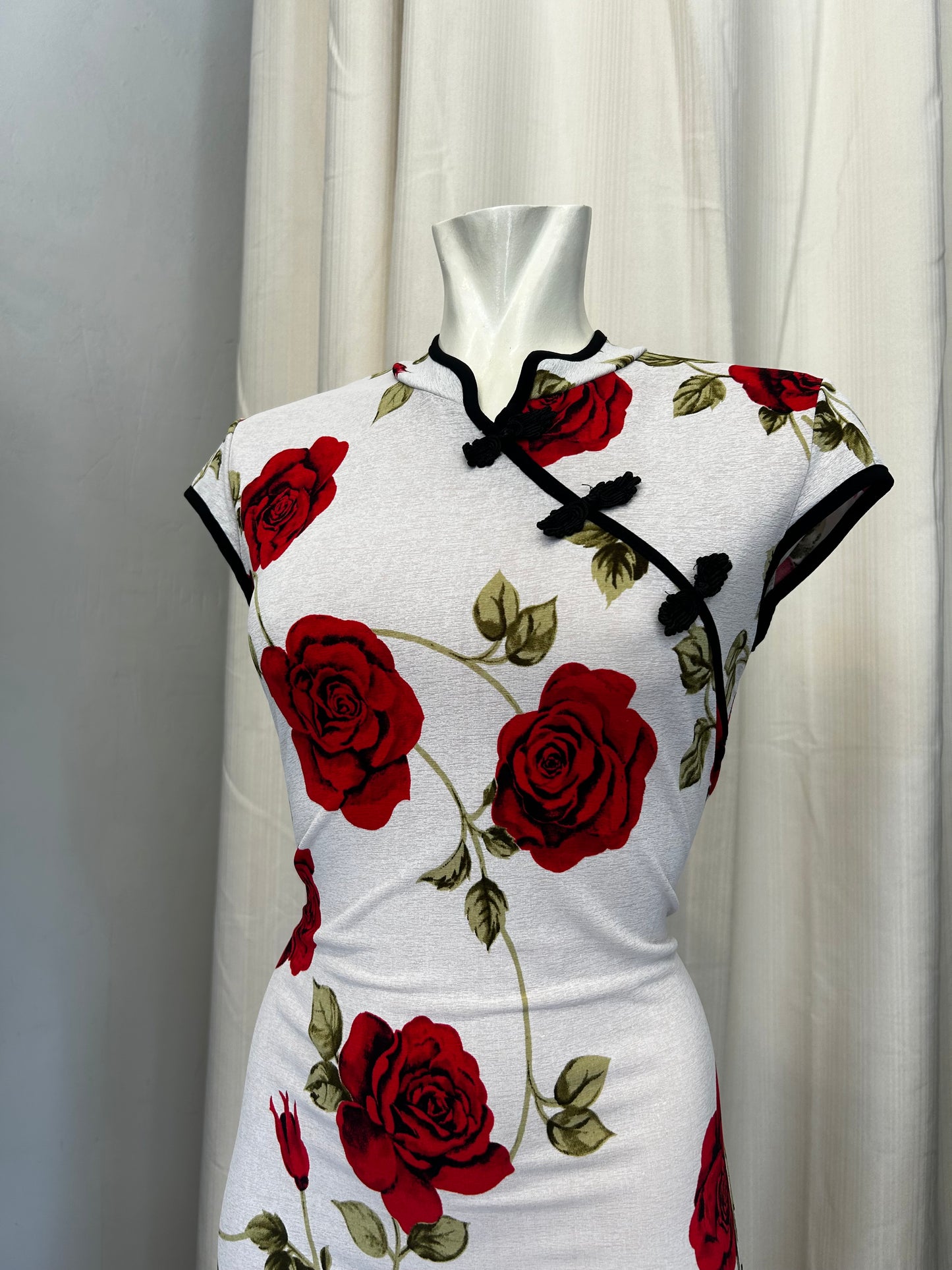 Vintage Qipao patterned dress