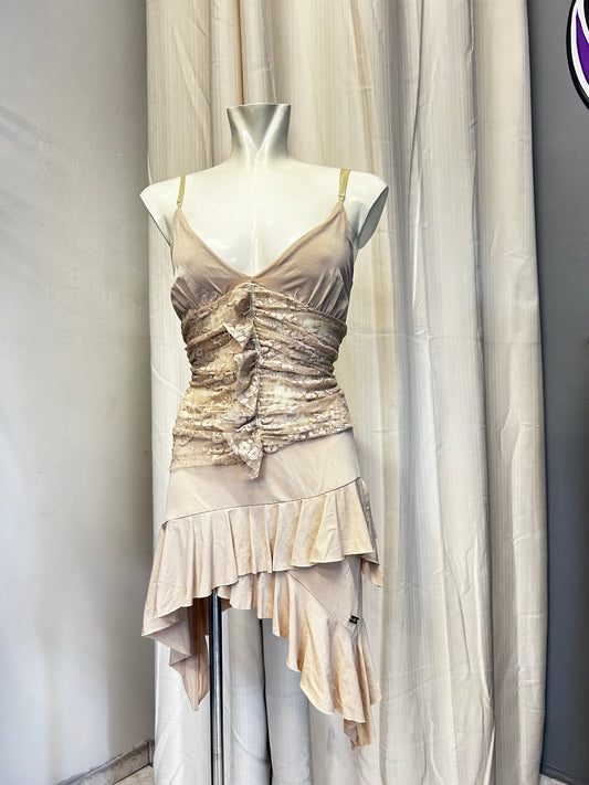 Y2K mini mesh dress