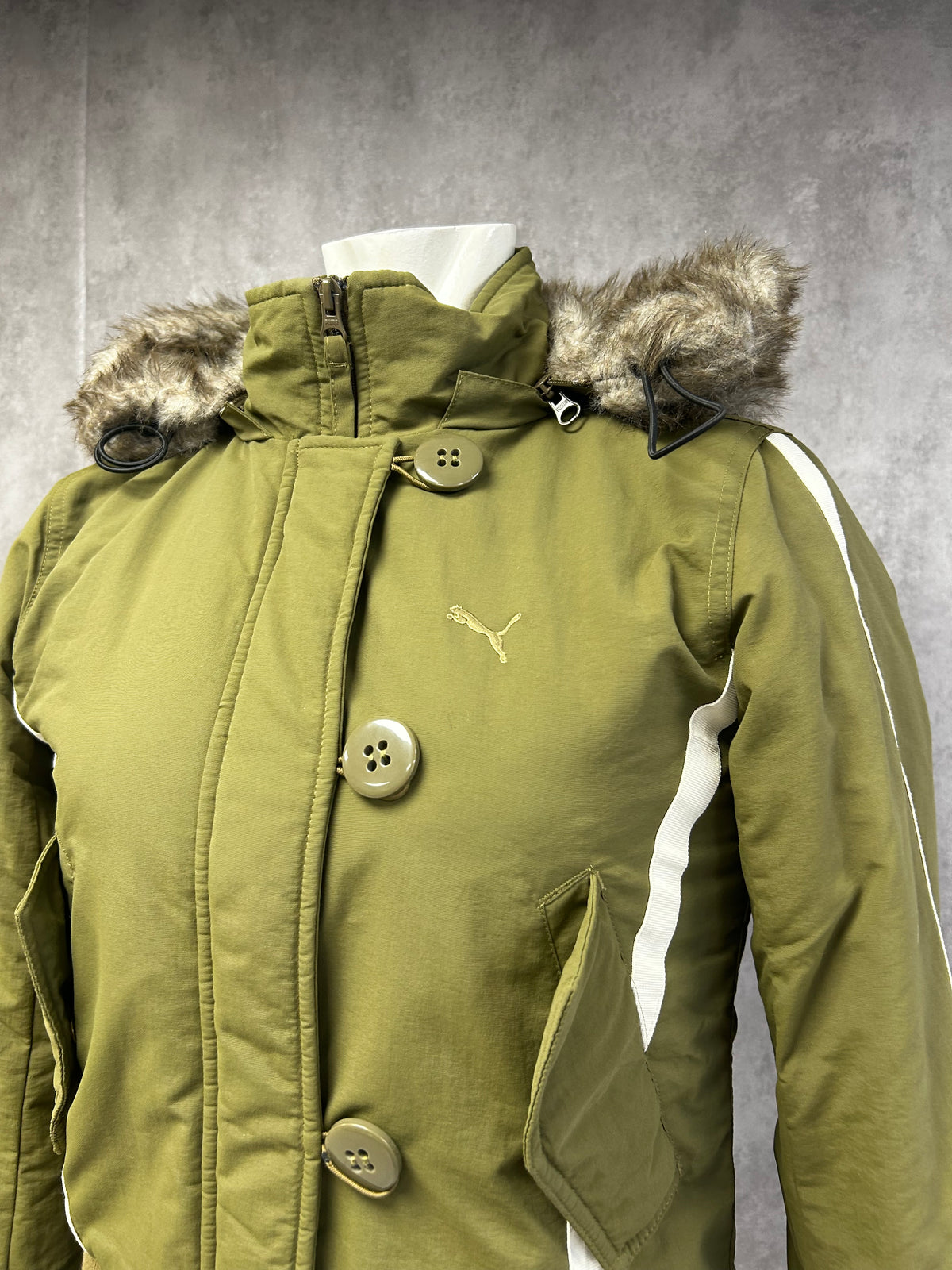 Puma green jacket