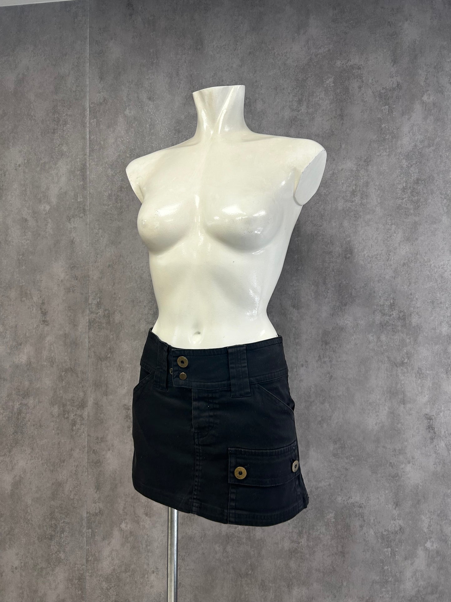 Y2K alt mini skirt