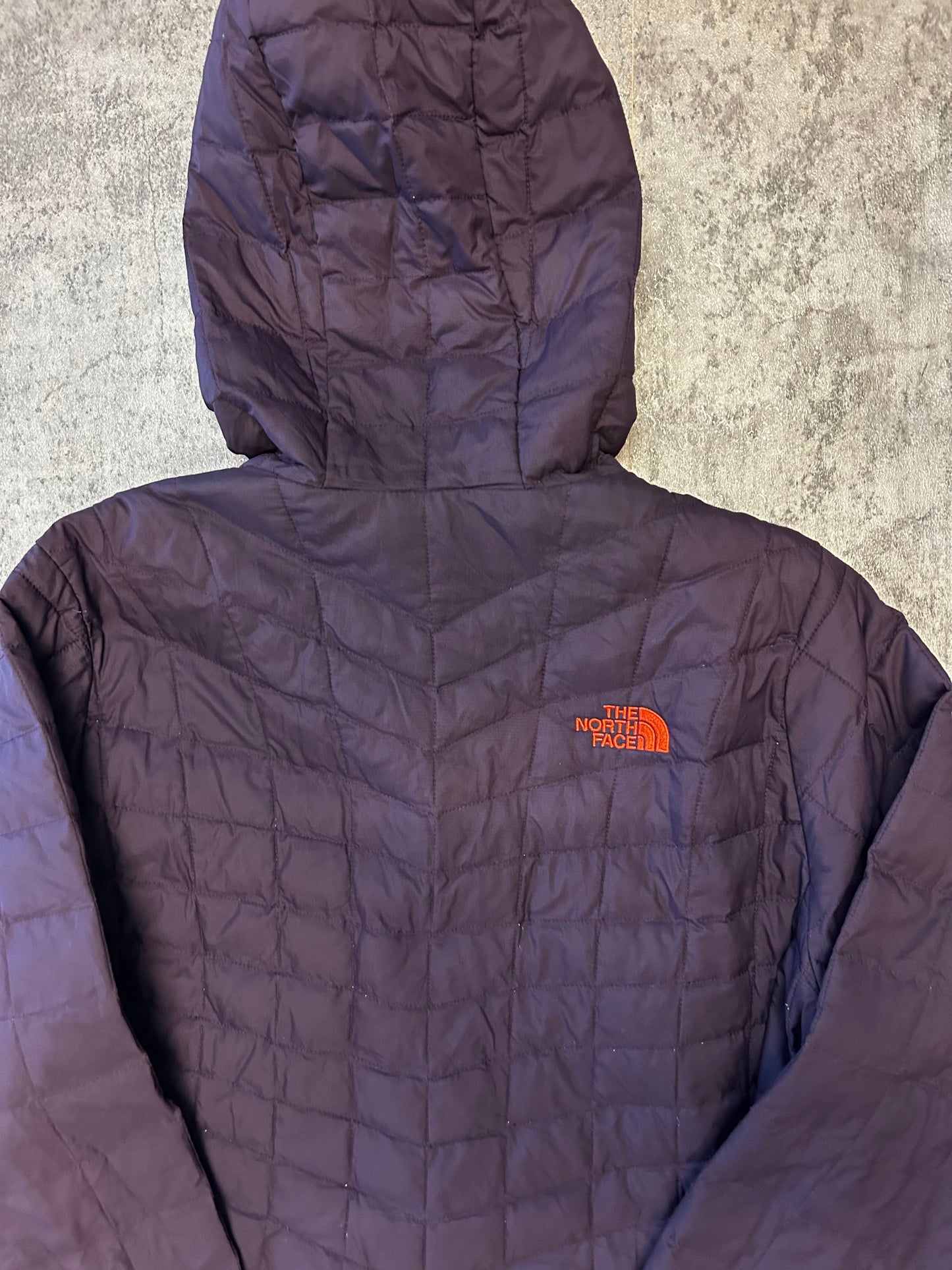 .NORTH FACE dark purple jacket