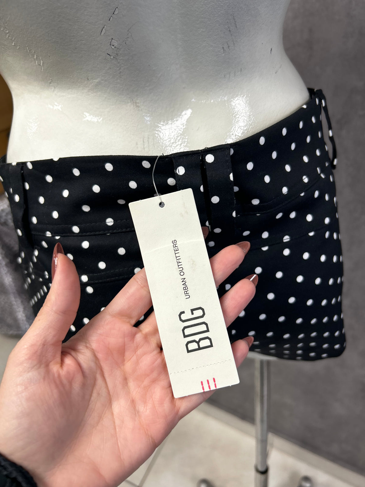 BGG urban outfitters polka dot shorts