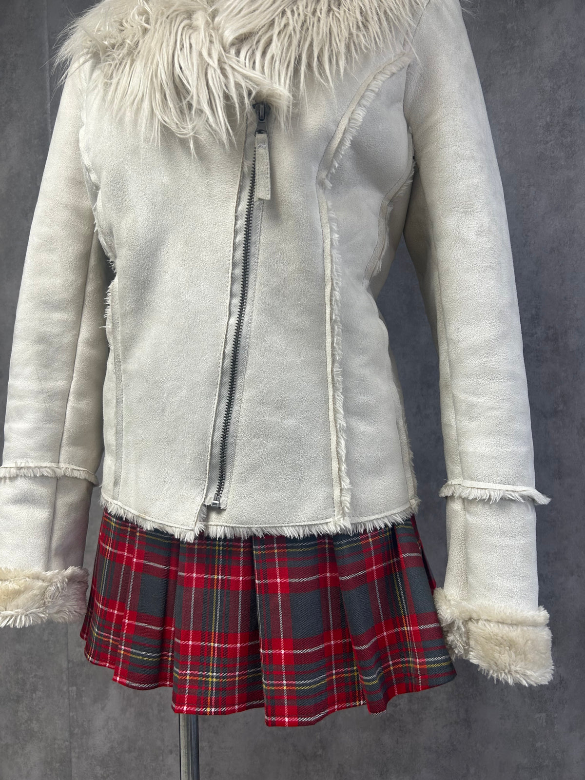 Vintage Stradivarius Afghan coat