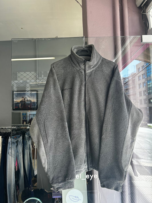 Columbia grey fleece jacket