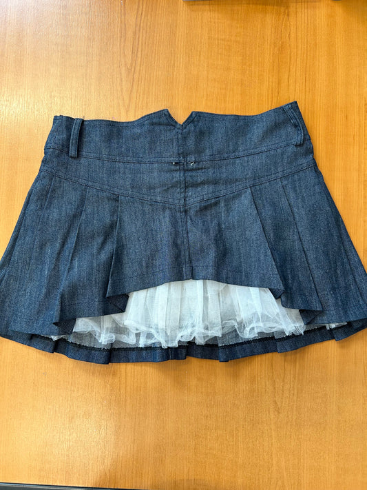 Coquette mini skirt