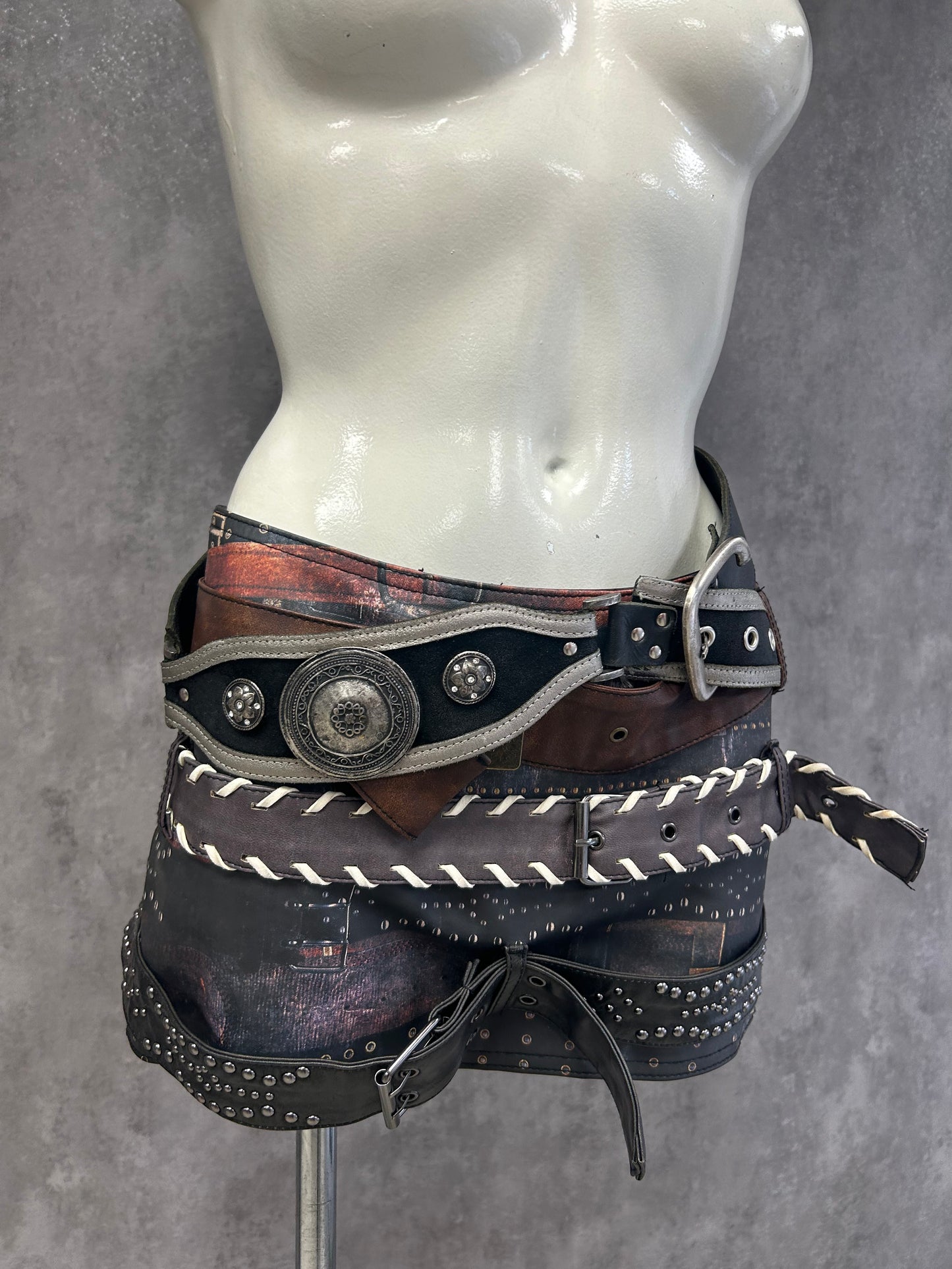 Jaded London mini belt skirt