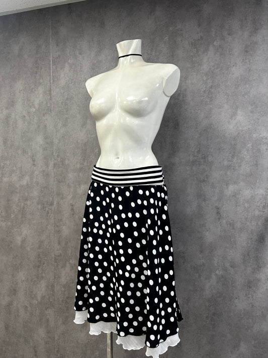 Vintage polka dot skirt