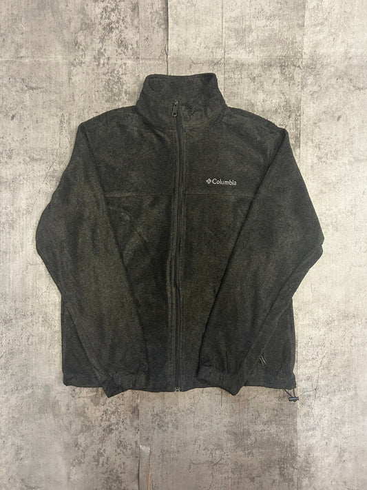 Columbia grey fleece jacket