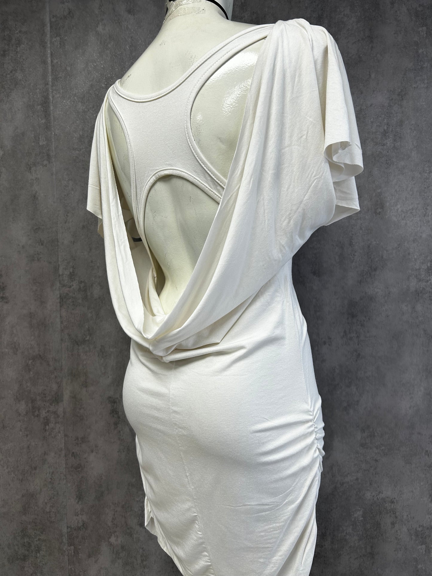 08s white mini dress