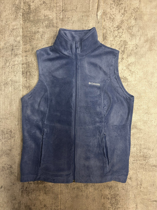 Columbia purple fleece vest