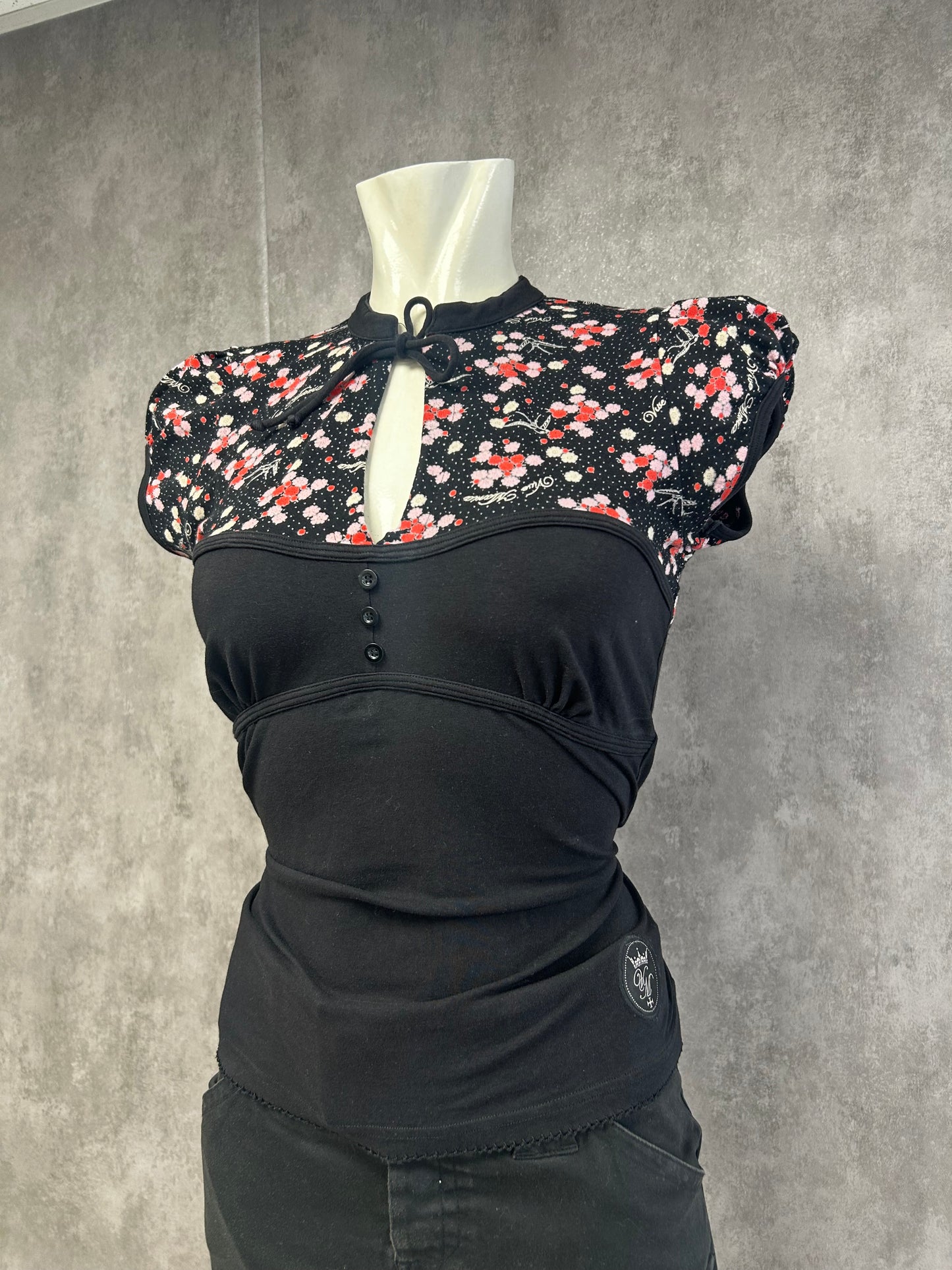 Vive Maria dark coquette top