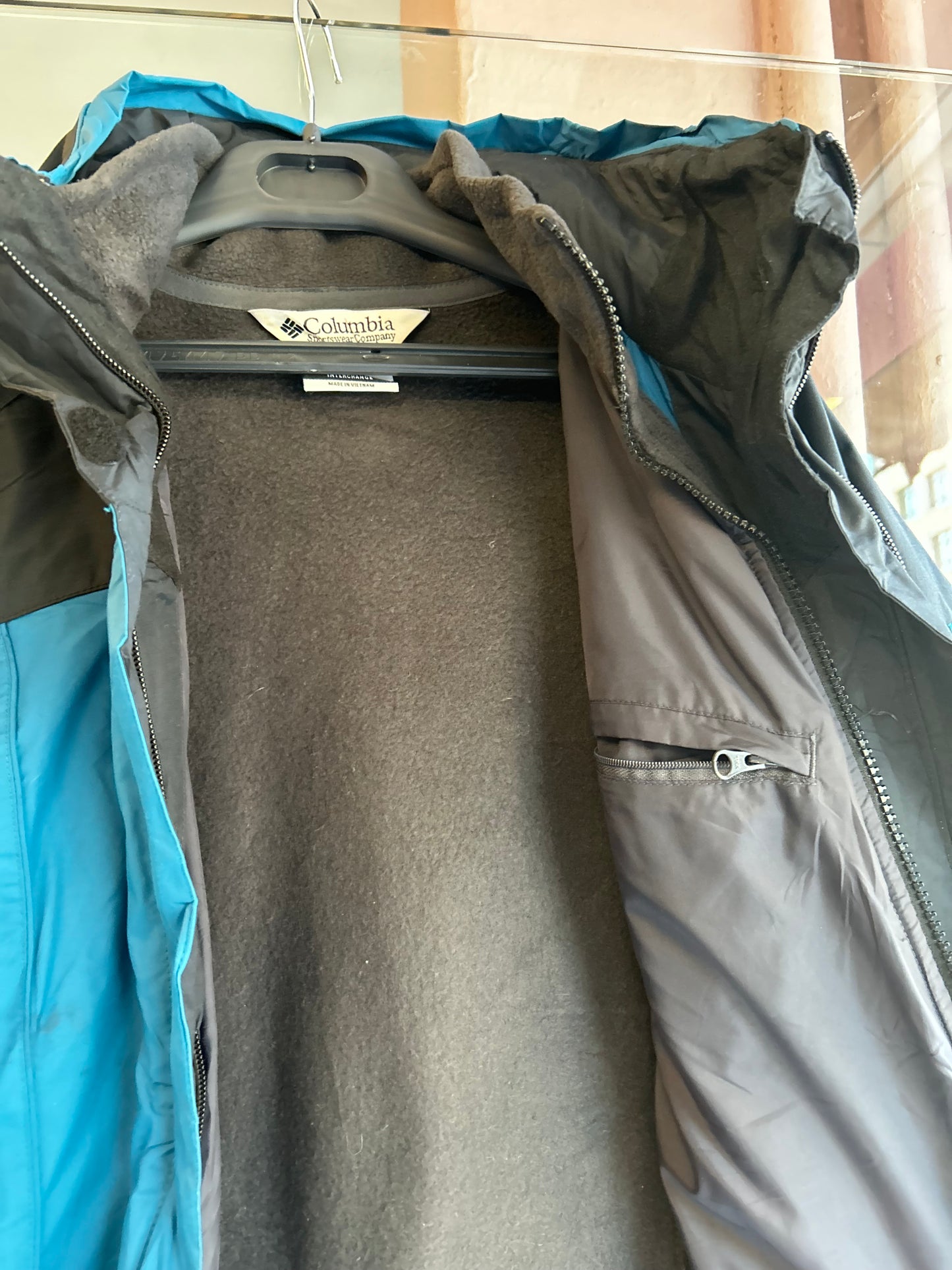 Columbia thick jacket 2 in 1