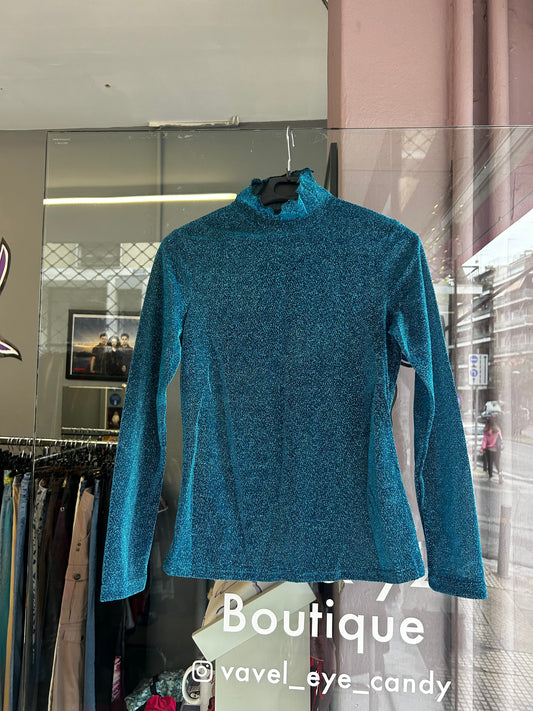 Sparkly mesh top