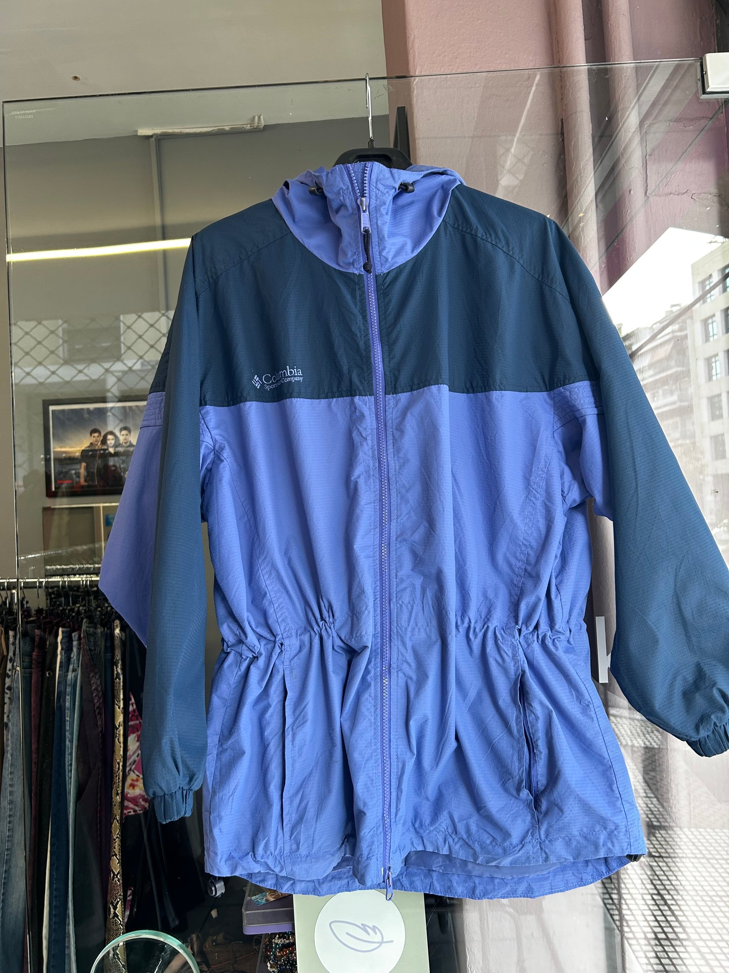 Columbia purple waterproof jacket