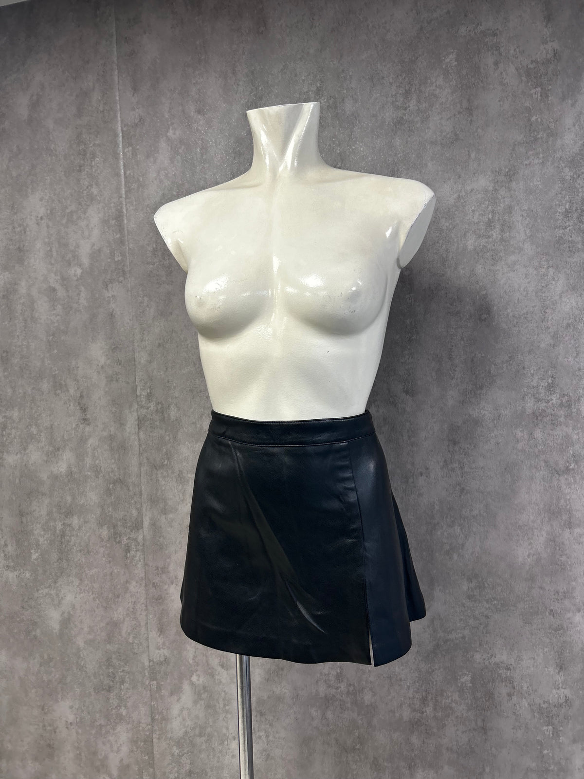 Urban outfitters artificial leather mini skirt