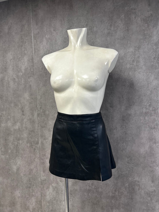 Urban outfitters artificial leather mini skirt