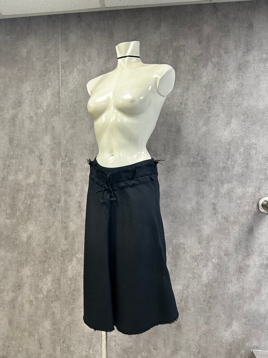 Vintage linen wool skirt