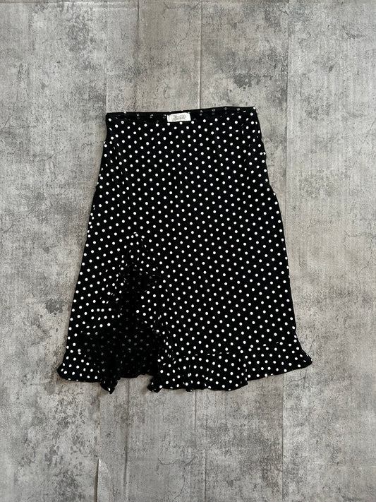 Pimkie polka dot midi skirt