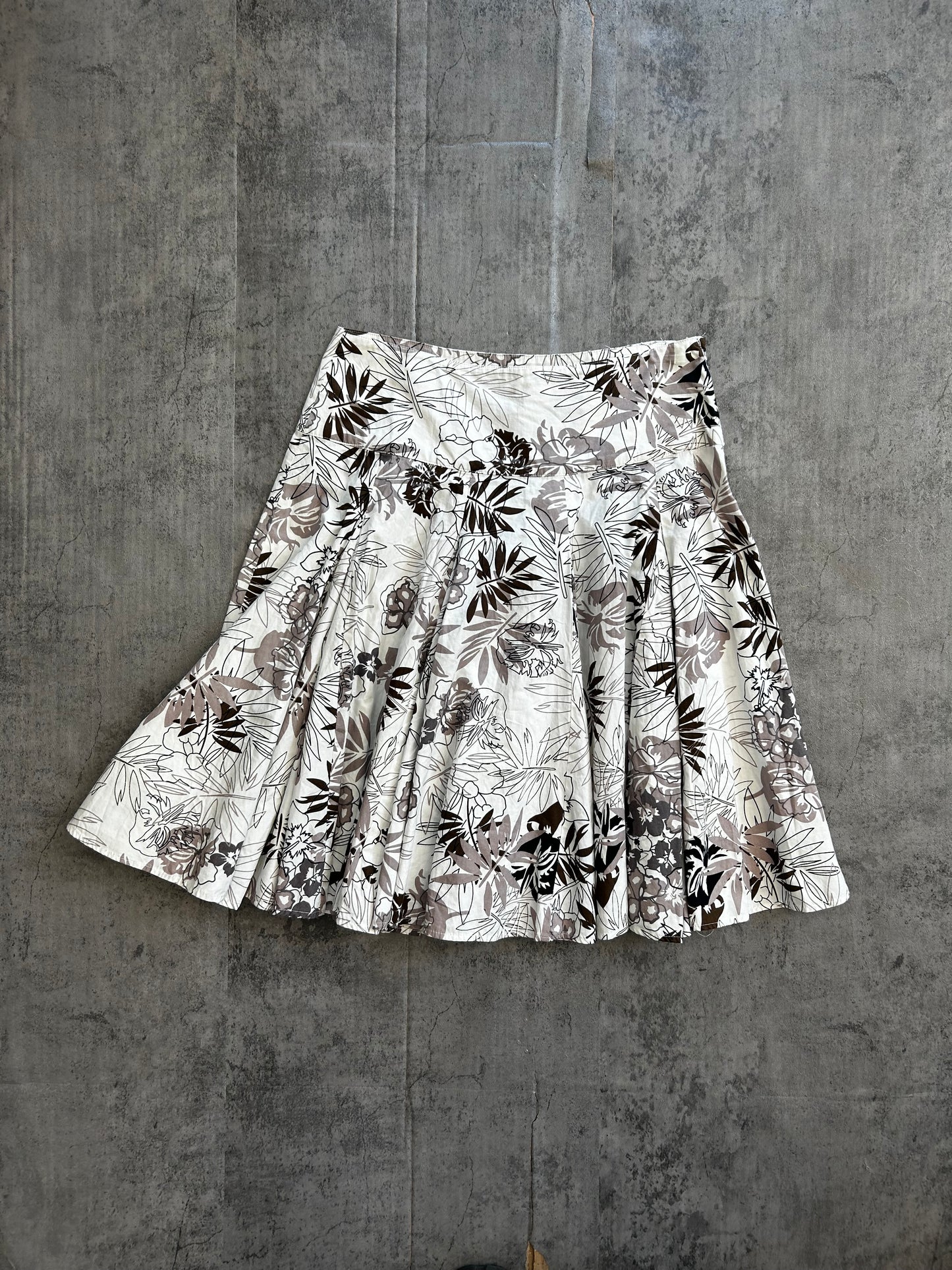 Floral skirt