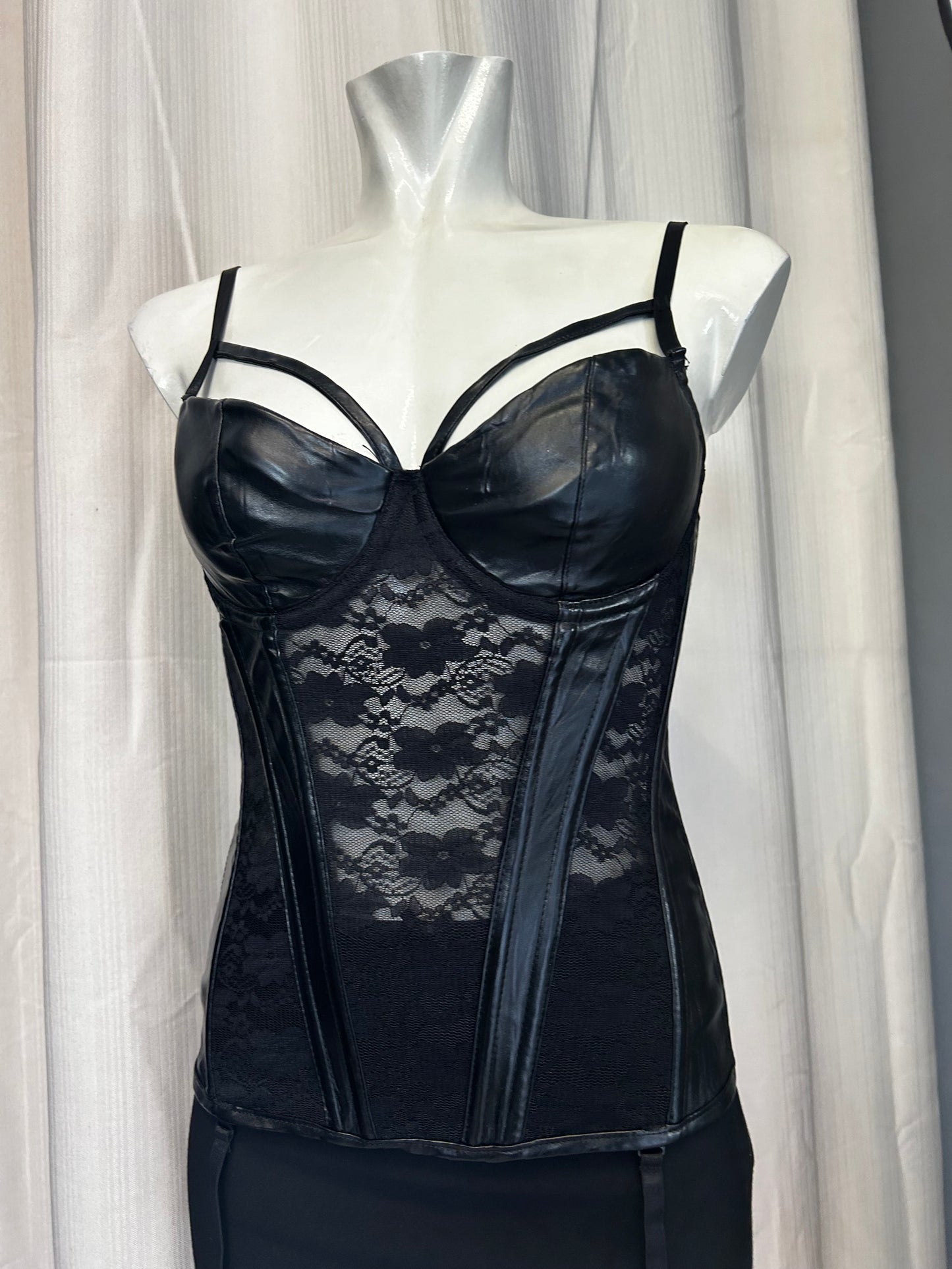Black corset top