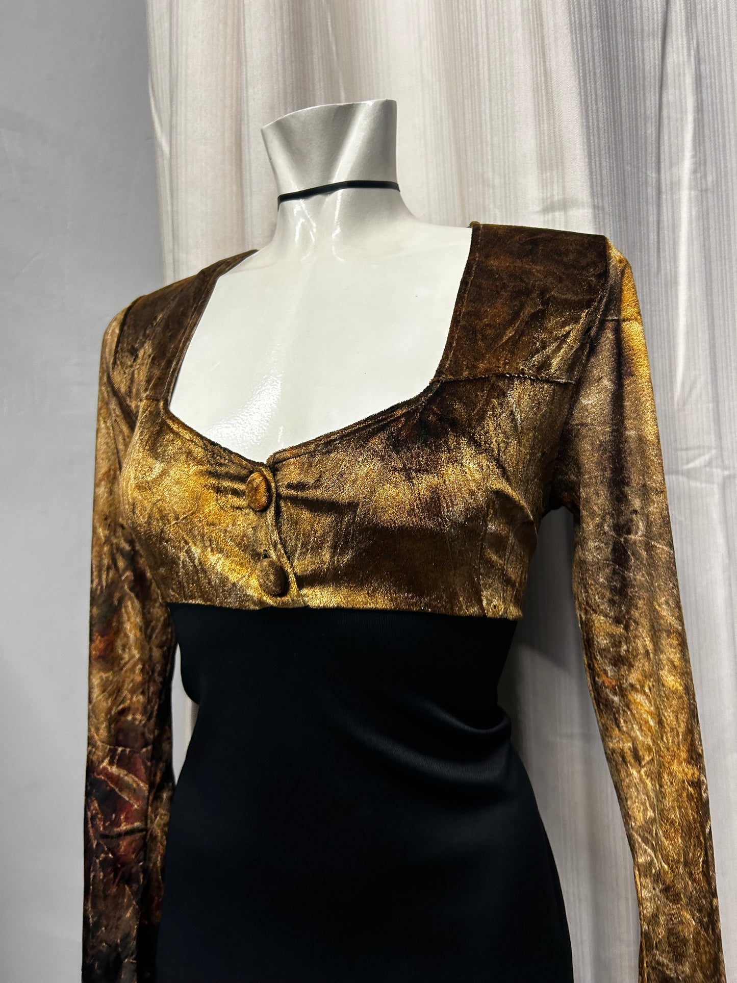 Vintage velvet dress